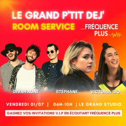 Venez fêter l'été avec Diva Faune, Stéphane & Victoria Sio au Grand Studio Fréquence Plus !