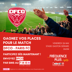 Gagnez vos places pour le match DFCO / PARIS FC