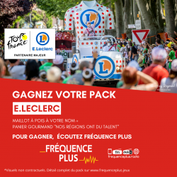 Gagnez votre pack "E.Leclerc" Tour de France